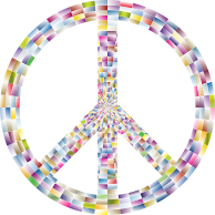 Prismatic Peace Sign 8
