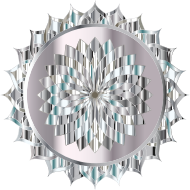 Prismatic Mandala Line Art 13