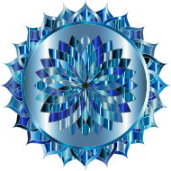 Prismatic Mandala Line Art 15