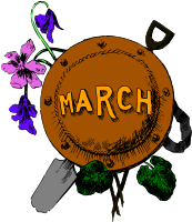 Illustrated months (March, colour)