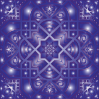 Chromatic Geometric Line Art 26