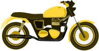 Yellow Motorcycle