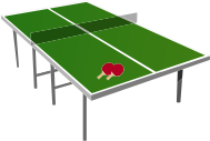 Isometric Ping Pong Table