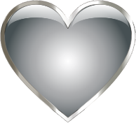 Stainless Steel Heart
