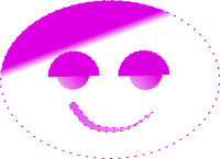 A Pink boy face