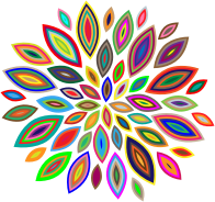 Chromatic Flower Petals 3