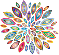 Chromatic Flower Petals 4