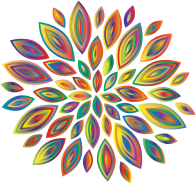 Chromatic Flower Petals 6