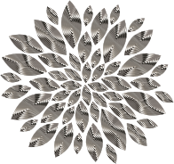 Chrome Flower Petals
