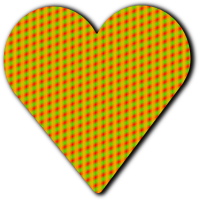 Patterned heart 1