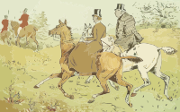Riding scene