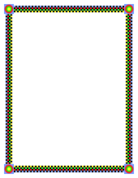 Square Dots Border