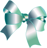 Shiny Reflective Silver Ribbon