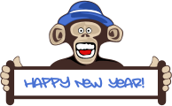 Happy New Year Monkey
