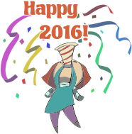 Happy 2016 Woman