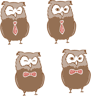 Anthropomorphic Owls 4