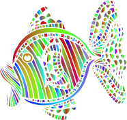 Abstract Colorful Fish 7