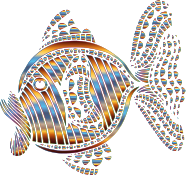 Abstract Colorful Fish 10