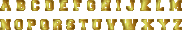 Bronze Alphabet