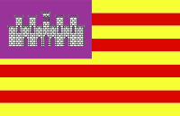 Flag of Baleares - Spain