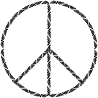 Trendy Peace Sign