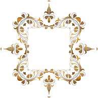 Floral Flourish Frame 17