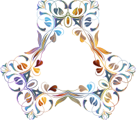 Floral Flourish Frame 32
