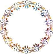 Floral Flourish Frame 33
