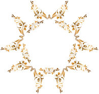 Floral Flourish Frame 34