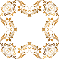 Floral Flourish Frame 36