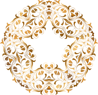 Floral Flourish Frame 37