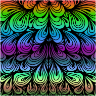 Abstract Folds Background Colorized