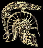 Children Of Hurin Dragon Helm Brass