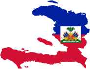 Haiti Map Flag