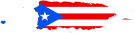 Puerto Rico Map Flag