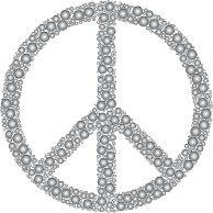 Colorful Circles Peace Sign 19 Without Background