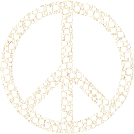 Colorful Circles Peace Sign 26 Without Background