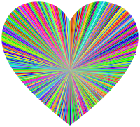 Sunburst Heart