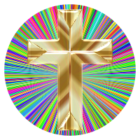 Prismatic Translucent Cross