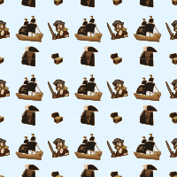 Pirate-seamless pattern