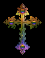 Prismatic Ornate Cross 2