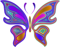 Prismatic Butterfly 4 Variation 4