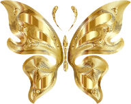 Prismatic Butterfly 11 Variation 3 No Background