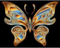 Prismatic Butterfly 13 Variation 3