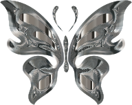 Prismatic Butterfly 15 Variation 3 No Background