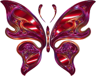 Prismatic Butterfly 16 No Background