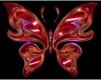 Prismatic Butterfly 16 Variation 2