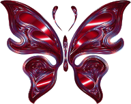 Prismatic Butterfly 16 Variation 3 No Background