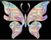 Prismatic Butterfly 17 Variation 3