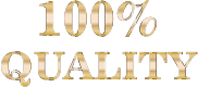 100 Percent Quality Typography No Background